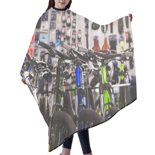 Personality  Bicycle Shop Hair Cutting Cape