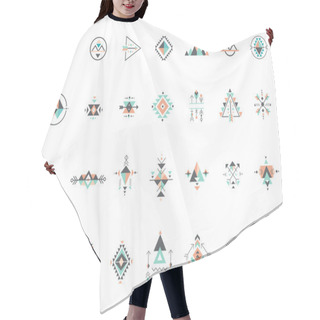 Personality  Esoteric, Alchemy, Sacred Geometry, Tribal And Aztec, Sacred Geometry, Mystic Shapes, Symbols Hair Cutting Cape