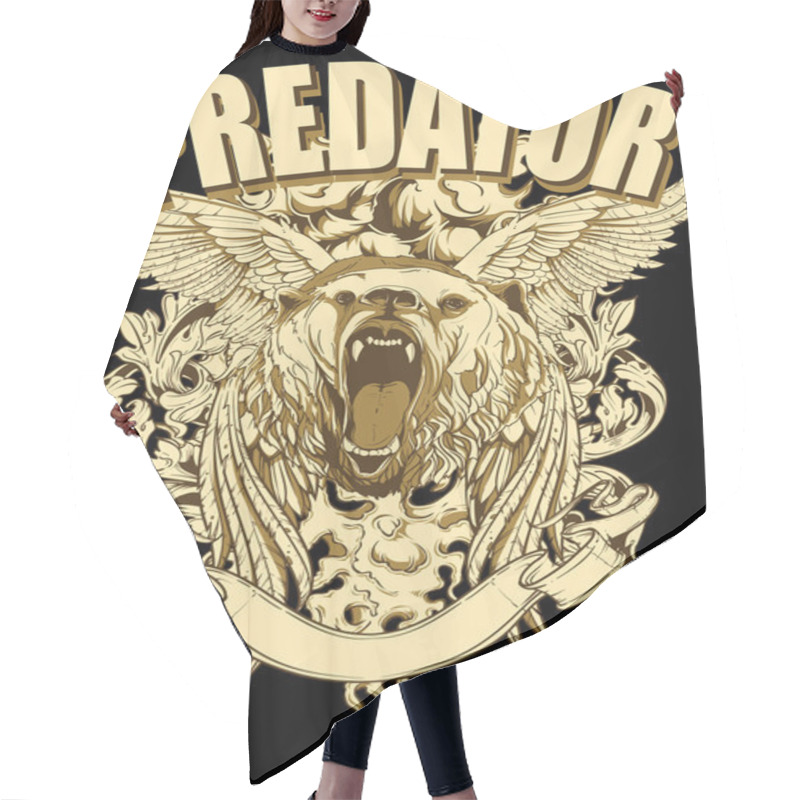 Personality  Predator Hair Cutting Cape