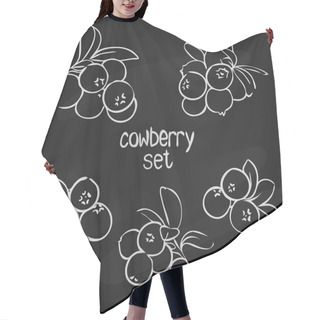 Personality  Print Vector Hair Cutting Cape