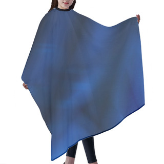 Personality  Dark Blue Computer Generated Design Hair Cutting Cape