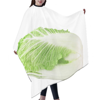 Personality  One Whole Chinese Cabbage On A White Background Hair Cutting Cape