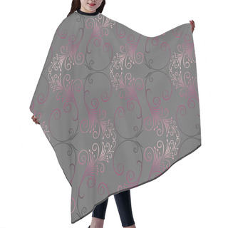 Personality  Floral Pink Pattern Hair Cutting Cape