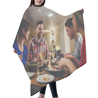 Personality  Double Date Dining Hair Cutting Cape