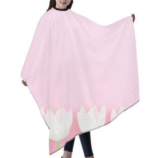 Personality  Tender Tulip Flowers Hair Cutting Cape