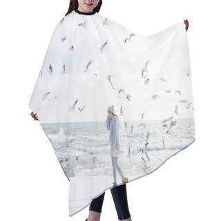 Personality  Birds Hair Cutting Cape