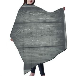 Personality  Wooden Gray Striped Textured Background Hair Cutting Cape