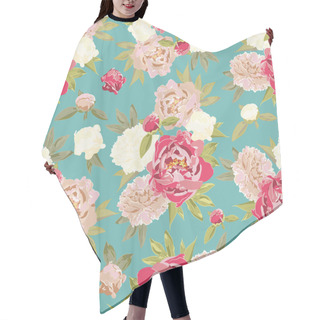 Personality  Colorful Oriental Pattern Hair Cutting Cape