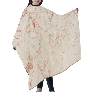 Personality  Cracked Texture Of Beige Marble Stone Hair Cutting Cape