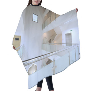 Personality  Modern Staircase A In Office Building Hair Cutting Cape