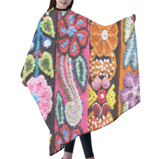 Personality  South America Indian Woven Fabrics Hair Cutting Cape