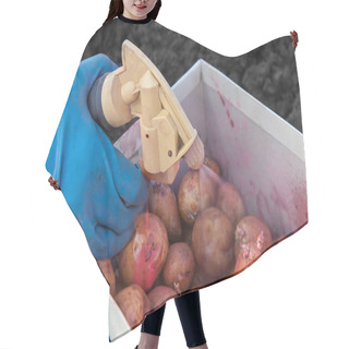 Personality  Handling Potato Insecticides Hair Cutting Cape