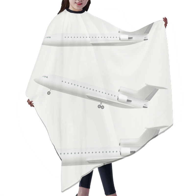 Personality  Airplane Hair Cutting Cape