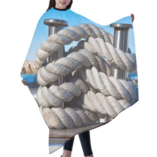 Personality  Bundle Of Rope Hair Cutting Cape