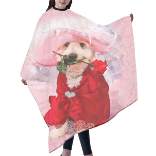 Personality  Sassy & Sweet Doggie Hair Cutting Cape