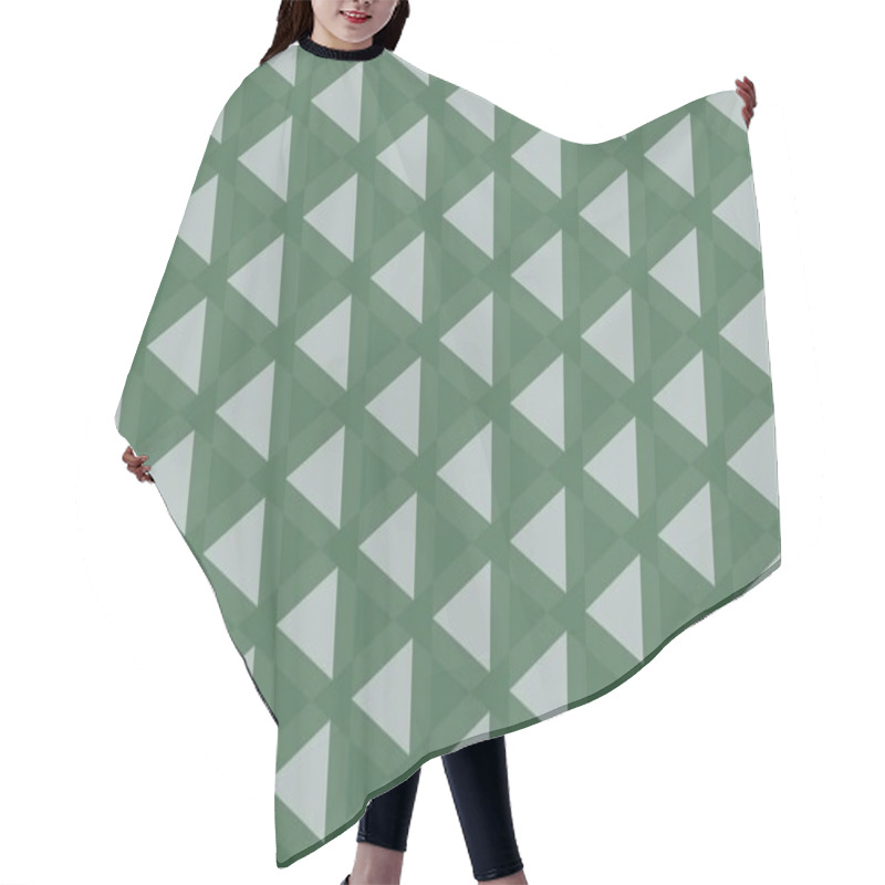 Personality  Modern Colorful Backdrop With Hexagonal Pattern Hair Cutting Cape