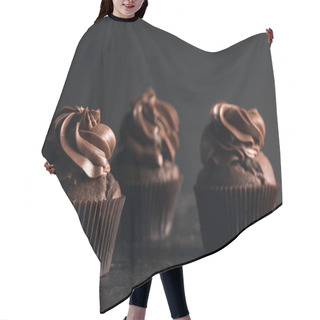 Personality  Chocolate Cupcakes Hair Cutting Cape