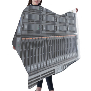 Personality  Disk Storage Drive Hair Cutting Cape