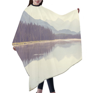 Personality  Serenity Lake In Alaska Hair Cutting Cape