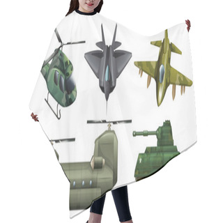Personality  Fighting Vehicles Hair Cutting Cape