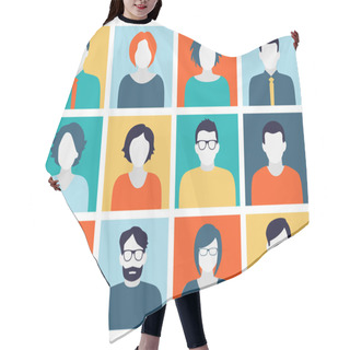 Personality  Avatars - Characters Hair Cutting Cape