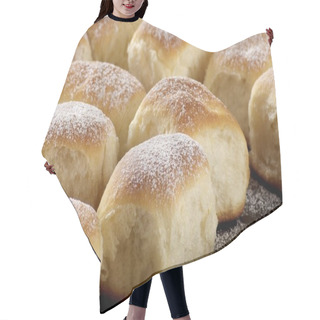 Personality  Sweet Yeast Buns Hair Cutting Cape