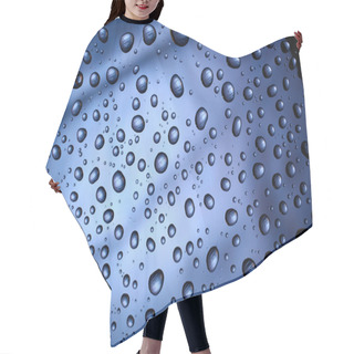 Personality  Water Drops On Plastic Surface Hair Cutting Cape