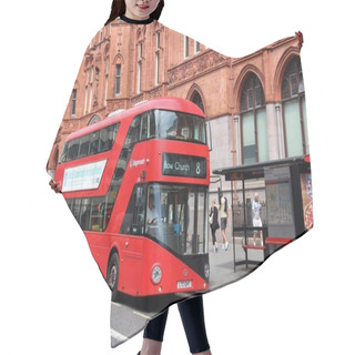 Personality  London City Bus Hair Cutting Cape