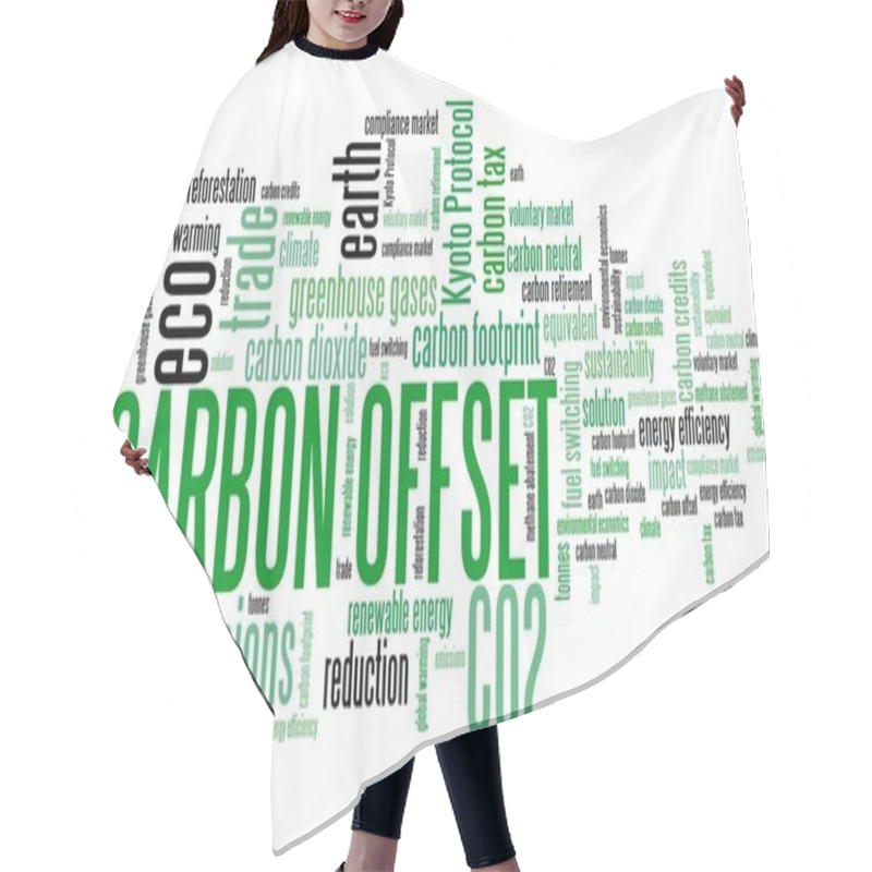 Personality  Carbon Offset Hair Cutting Cape