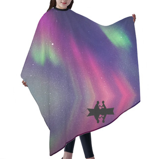 Personality   Lovers In Boat At Night Hair Cutting Cape