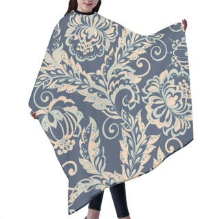 Personality  Vintage Flowers Seamless Pattern Hair Cutting Cape