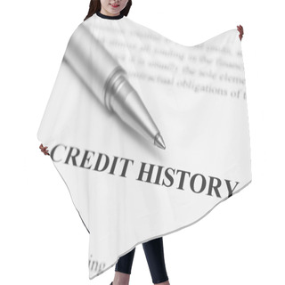 Personality  Credit History Hair Cutting Cape