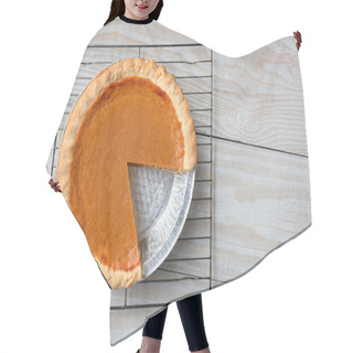 Personality  Pumpkin Pie Cooling Rack Hair Cutting Cape