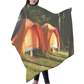 Personality  Camp In The Woods Hair Cutting Cape