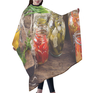 Personality  Fermented Preserved Vegetables  Hair Cutting Cape