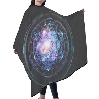 Personality  Visualization Of Sacred Geometry Hair Cutting Cape