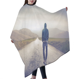 Personality  Lonesome Road Hair Cutting Cape