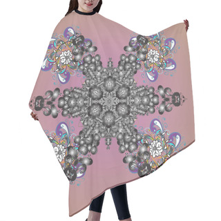 Personality  Abstract Illustration Texture Hair Cutting Cape