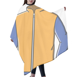 Personality  Casual Jacket Doodle Illustration Design Hair Cutting Cape