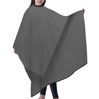 Personality  Black Blank Abstract Textured Paper Background  Hair Cutting Cape