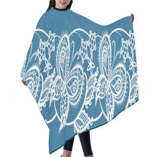 Personality  Pattern With Butterflies And Flowers Hair Cutting Cape