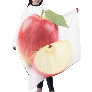 Personality  Apple With Slice Hair Cutting Cape