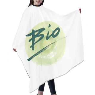 Personality  BIO Ink Hand Lettering Hair Cutting Cape