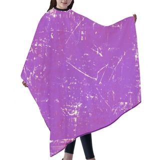 Personality  Grunge Purple Background Hair Cutting Cape