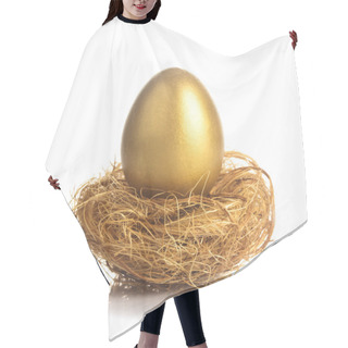 Personality  Golden Egg In Nest Hair Cutting Cape