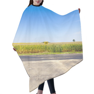 Personality  American Country Road Side View Hair Cutting Cape