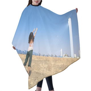 Personality  Adore Solar Power Tower Hair Cutting Cape