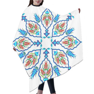 Personality  Flowers In The Ottoman Art Two Hair Cutting Cape