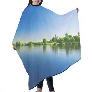 Personality  Riverscape Hair Cutting Cape