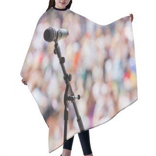 Personality  Open Microphone Hair Cutting Cape